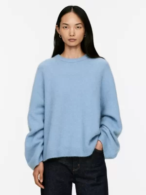 Mailles Et Cardigans-ARKET Pull en mélange de laine et d'alpaga Bleu poudré
