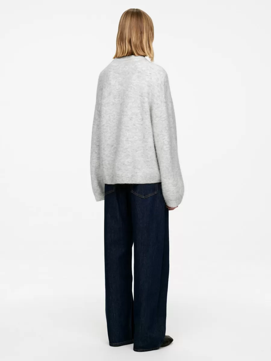 Mailles Et Cardigans-ARKET Pull en mélange de laine et d'alpaga Gris clair