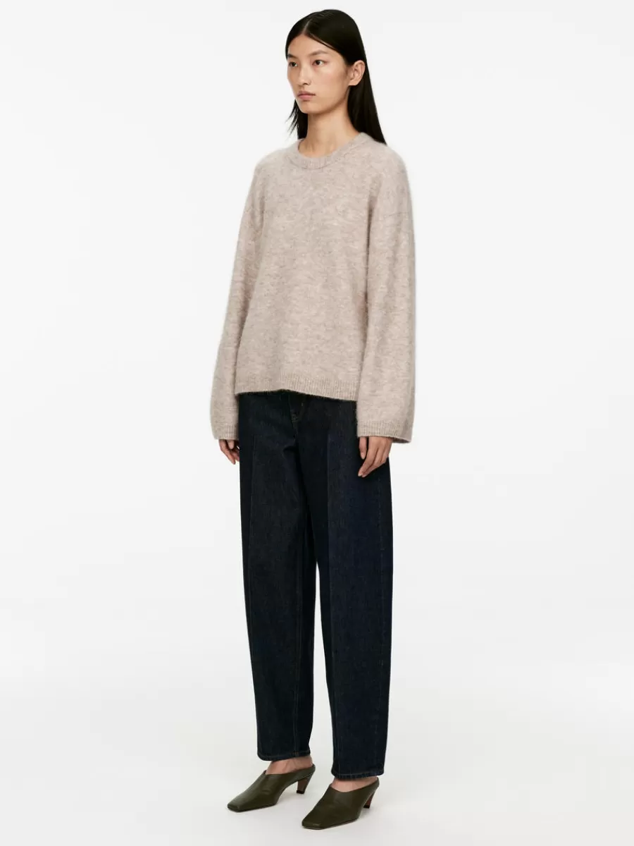 Mailles Et Cardigans-ARKET Pull en mélange de laine et d'alpaga Beige