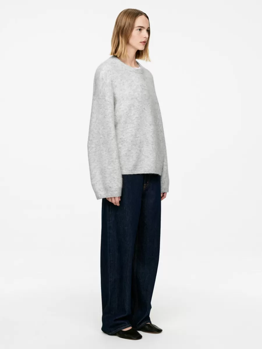 Mailles Et Cardigans-ARKET Pull en mélange de laine et d'alpaga Gris clair