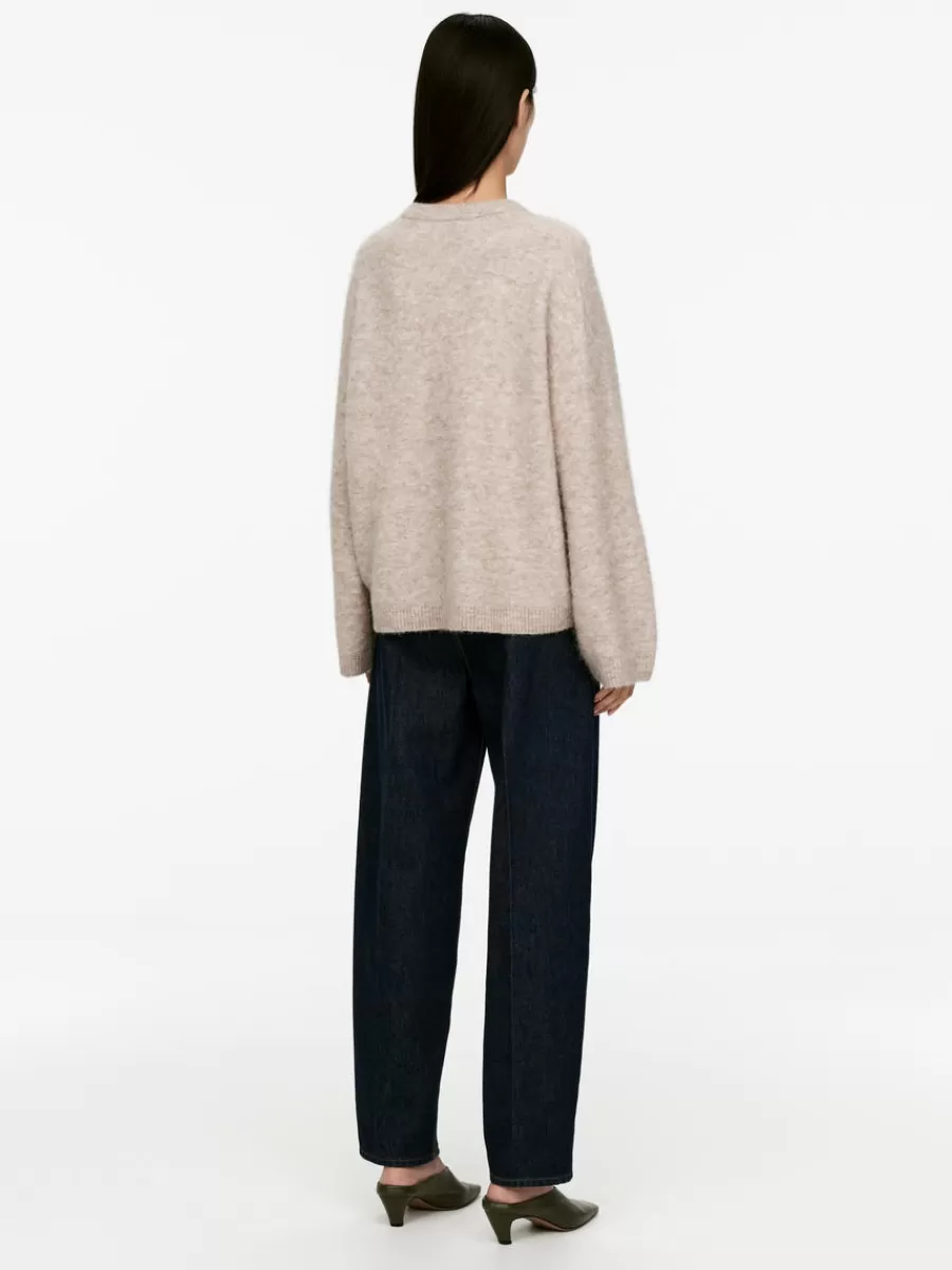 Mailles Et Cardigans-ARKET Pull en mélange de laine et d'alpaga Beige
