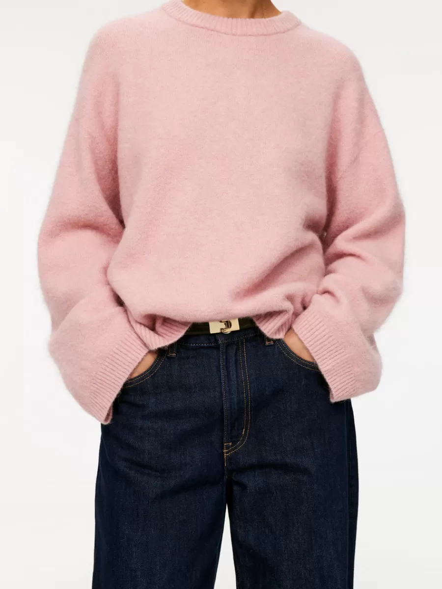 Mailles Et Cardigans-ARKET Pull en mélange de laine et d'alpaga Rose