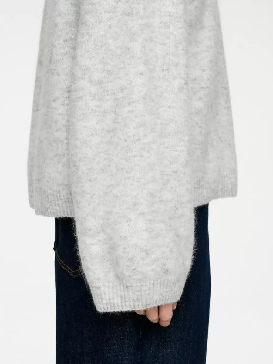 Mailles Et Cardigans-ARKET Pull en mélange de laine et d'alpaga Gris clair