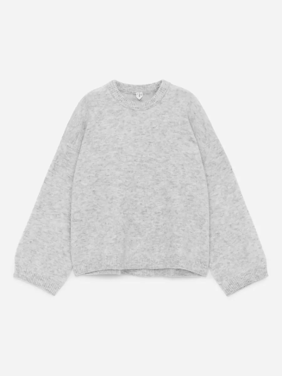 Mailles Et Cardigans-ARKET Pull en mélange de laine et d'alpaga Gris clair