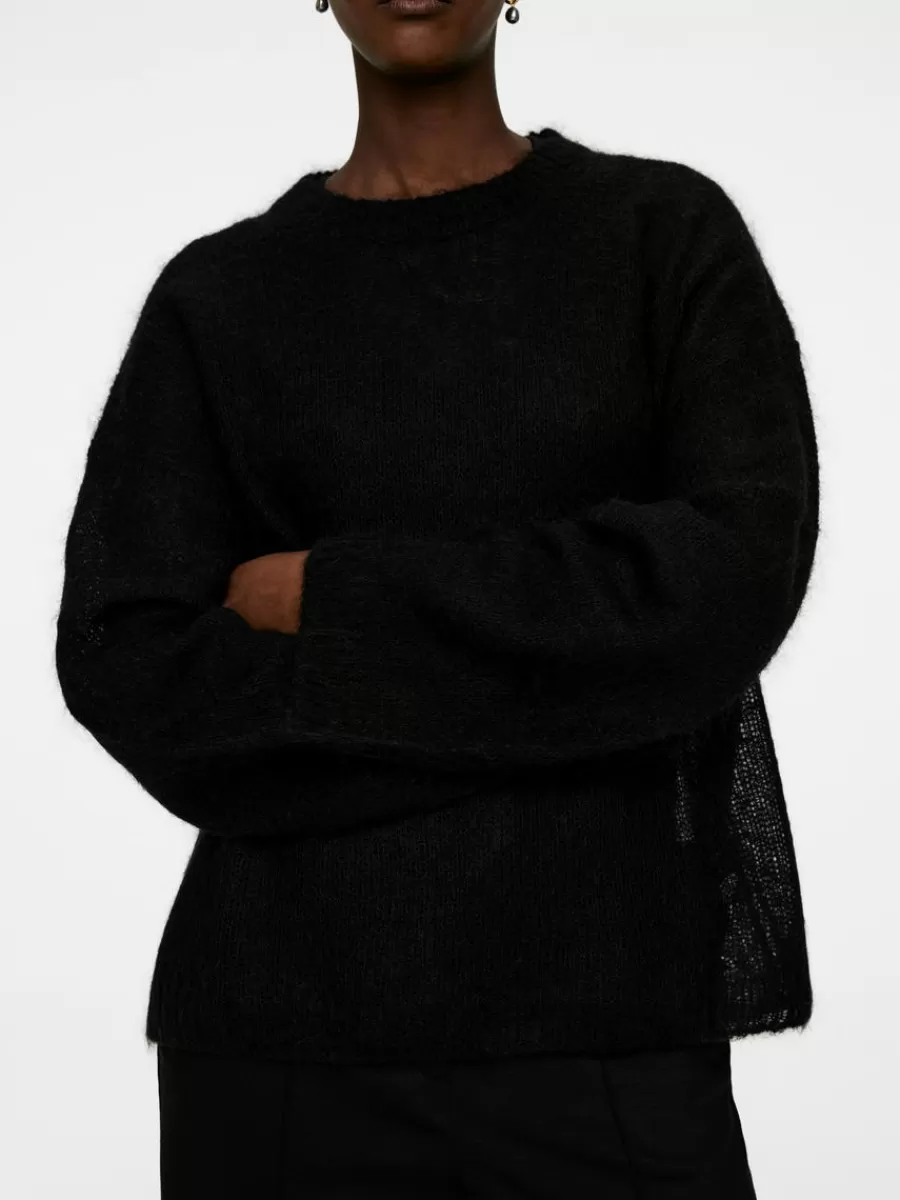 Mailles Et Cardigans-ARKET Pull en mélange de laine et de mohair Noir