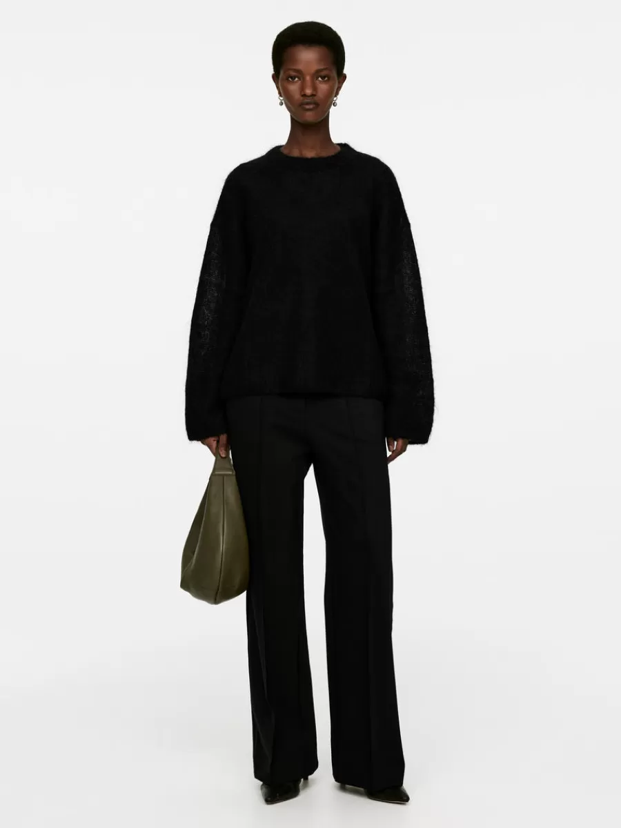 Mailles Et Cardigans-ARKET Pull en mélange de laine et de mohair Noir