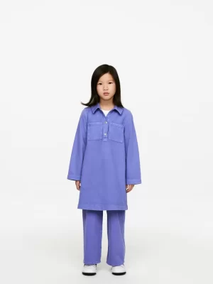 Robes | Robes-ARKET Robe chemise en denim Mauve