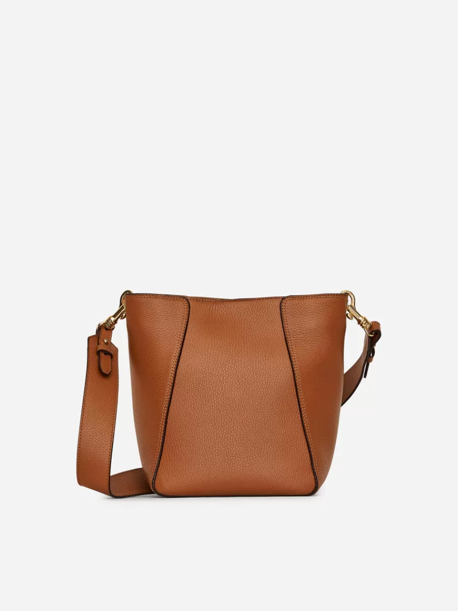 Tous Les Sacs-ARKET Sac en cuir de taille moyenne Marron