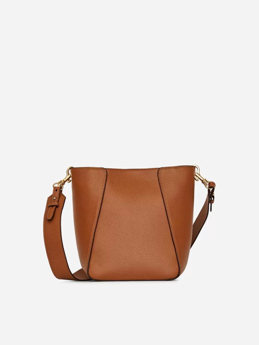 Tous Les Sacs-ARKET Sac en cuir de taille moyenne Marron