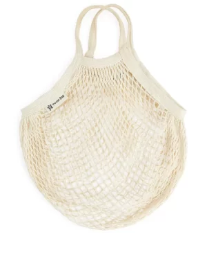 Température De Conservation | Température De Conservation-ARKET Sac filet Turtle Bags Beige