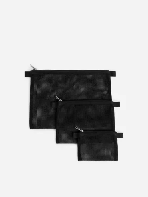 Sacs | Voyage-ARKET Sacs de rangement de voyage en mesh Noir