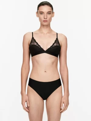 Sous-Vêtements-ARKET Soutien-gorge en dentelle rembourré Noir