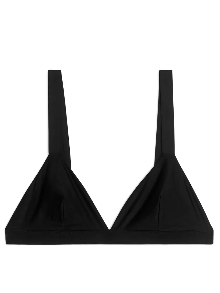 Sous-Vêtements-ARKET Soutien-gorge triangle souple Noir