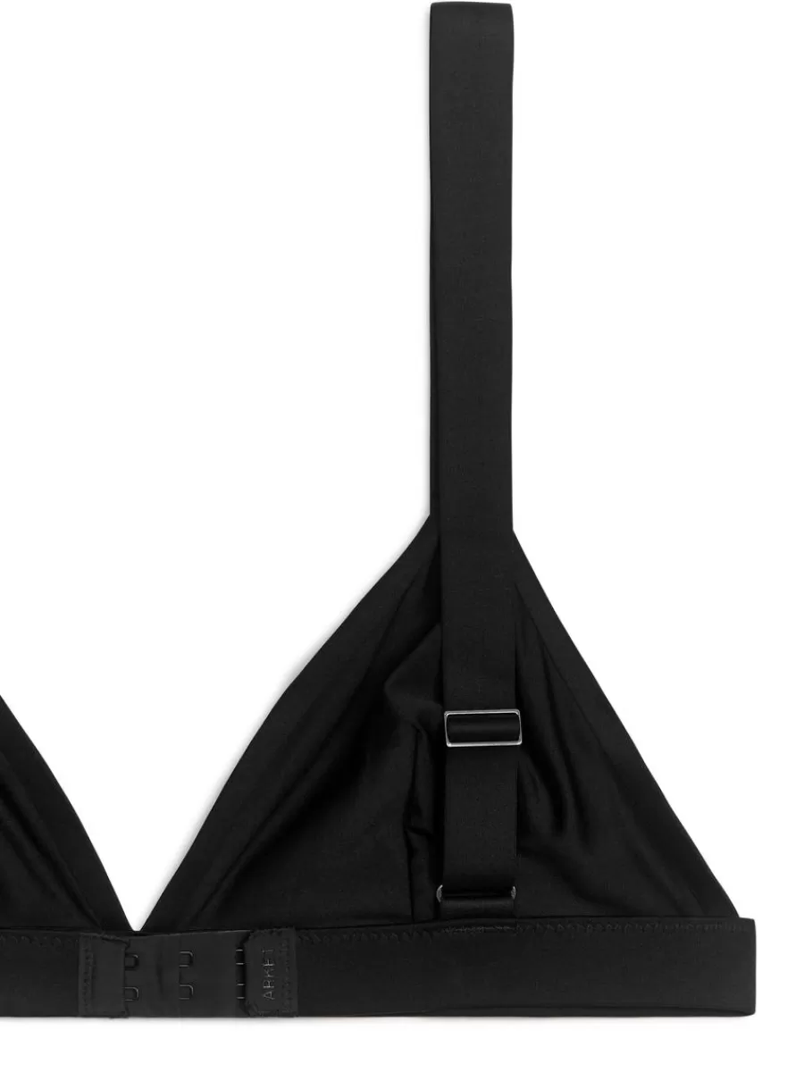 Sous-Vêtements-ARKET Soutien-gorge triangle souple Noir