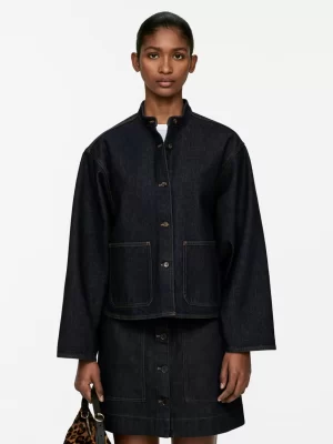 Chemises Et Chemisiers-ARKET Surchemise en jean Bleu foncé
