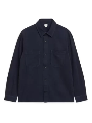Chemises-ARKET Surchemise en sergé de coton Bleu foncé