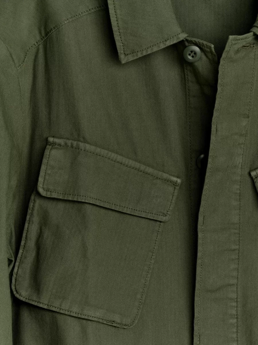 Chemises-ARKET Surchemise utilitaire Vert foncé