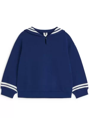 Hauts | Sweats-ARKET Sweat de style marin Bleu foncé