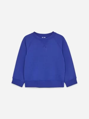 Hauts | Sweats-ARKET Sweat en coton Bleu vif