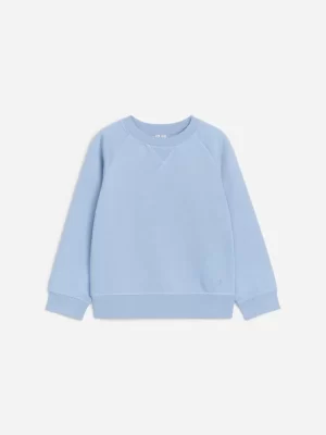 Hauts | Sweats-ARKET Sweat en coton Bleu poudré