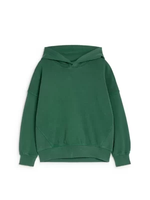 Hauts | Sweats-ARKET Sweat oversize à capuche Vert foncé