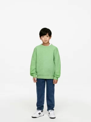 Hauts | Sweats-ARKET Sweat épais Vert chiné