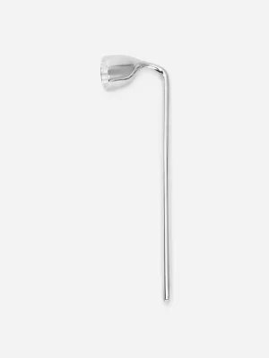 Bougeoirs-ARKET Éteignoir à bougie en laiton 25 cm Argent