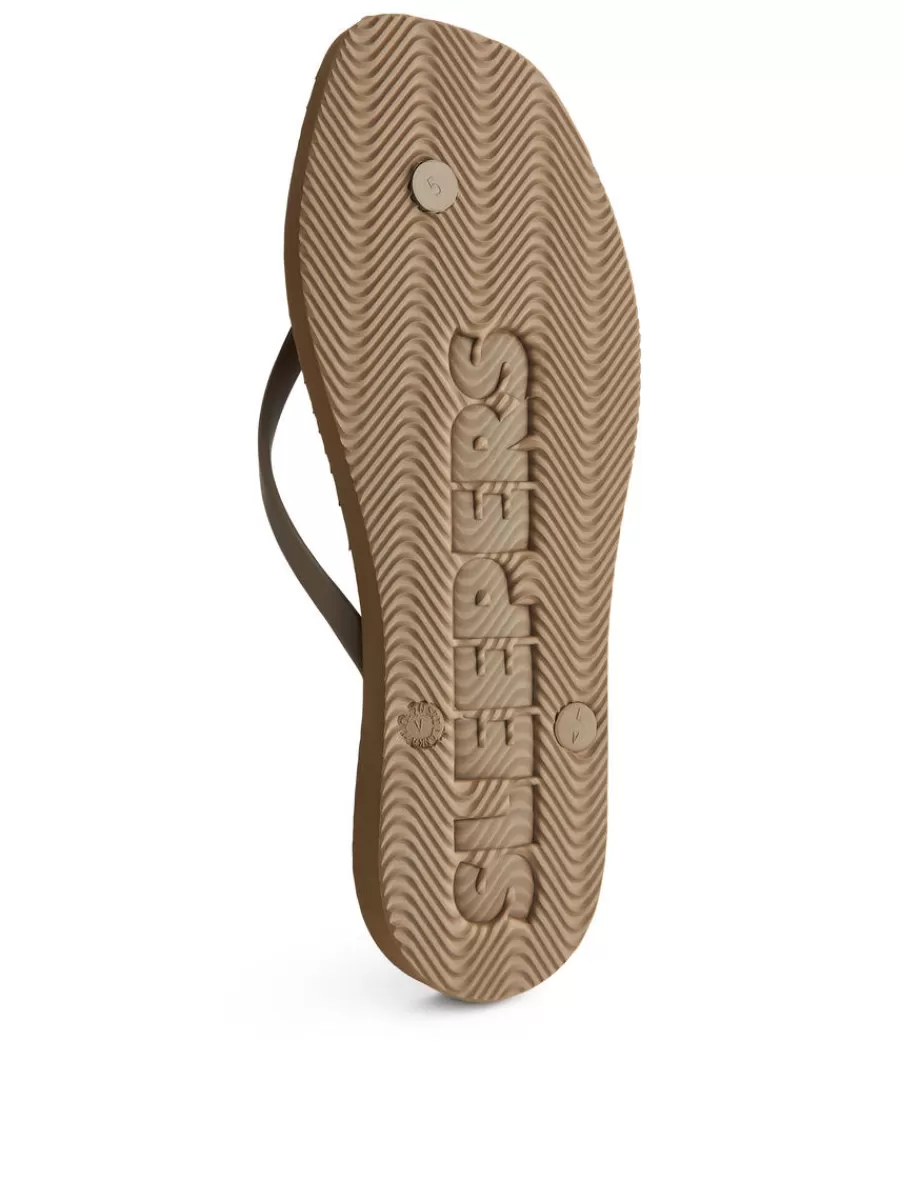 Toutes Les Chaussures | Maillots De Bain-ARKET Tongs Sleepers Tapered Marron