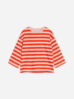 Hauts | T-Shirts-ARKET T-shirt à manches longues Rouge/Rose