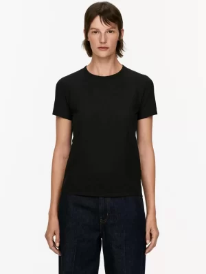 T-Shirts-ARKET T-shirt en crêpe Noir