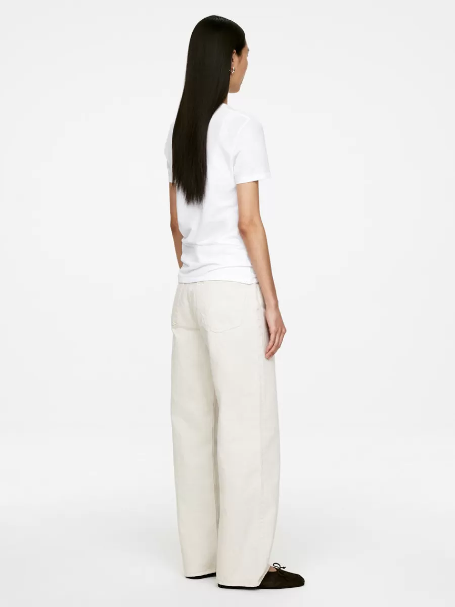 T-Shirts-ARKET T-shirt en crêpe Blanc