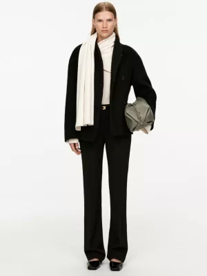 Manteaux Et Vestes-ARKET Veste en laine brossée Noir
