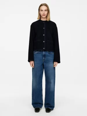 Blazers | Manteaux Et Vestes-ARKET Veste en laine et alpaga Bleu foncé