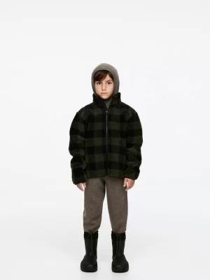 Manteaux Et Vestes | Manteaux Et Vestes-ARKET Veste en peluche Vert kaki