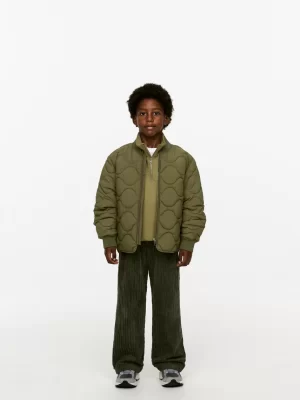Manteaux Et Vestes | Manteaux Et Vestes-ARKET Veste matelassée Vert kaki