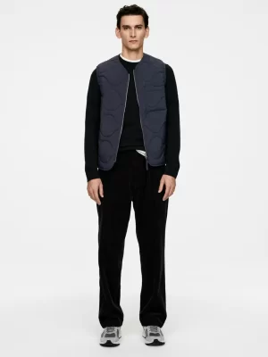 Manteaux Et Vestes-ARKET Veste matelassée sans manches 2-en-1 Bleu foncé
