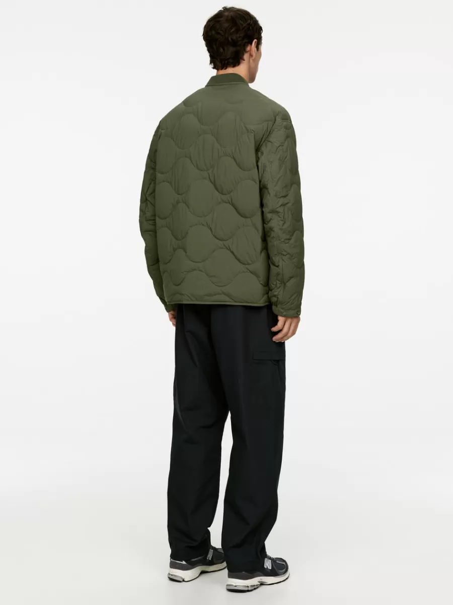 Manteaux Et Vestes-ARKET Veste matelassée Upcycled Down Vert