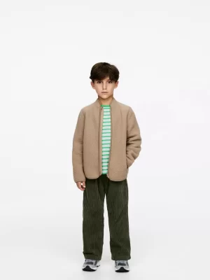 Manteaux Et Vestes | Manteaux Et Vestes-ARKET Veste polaire Beige foncé